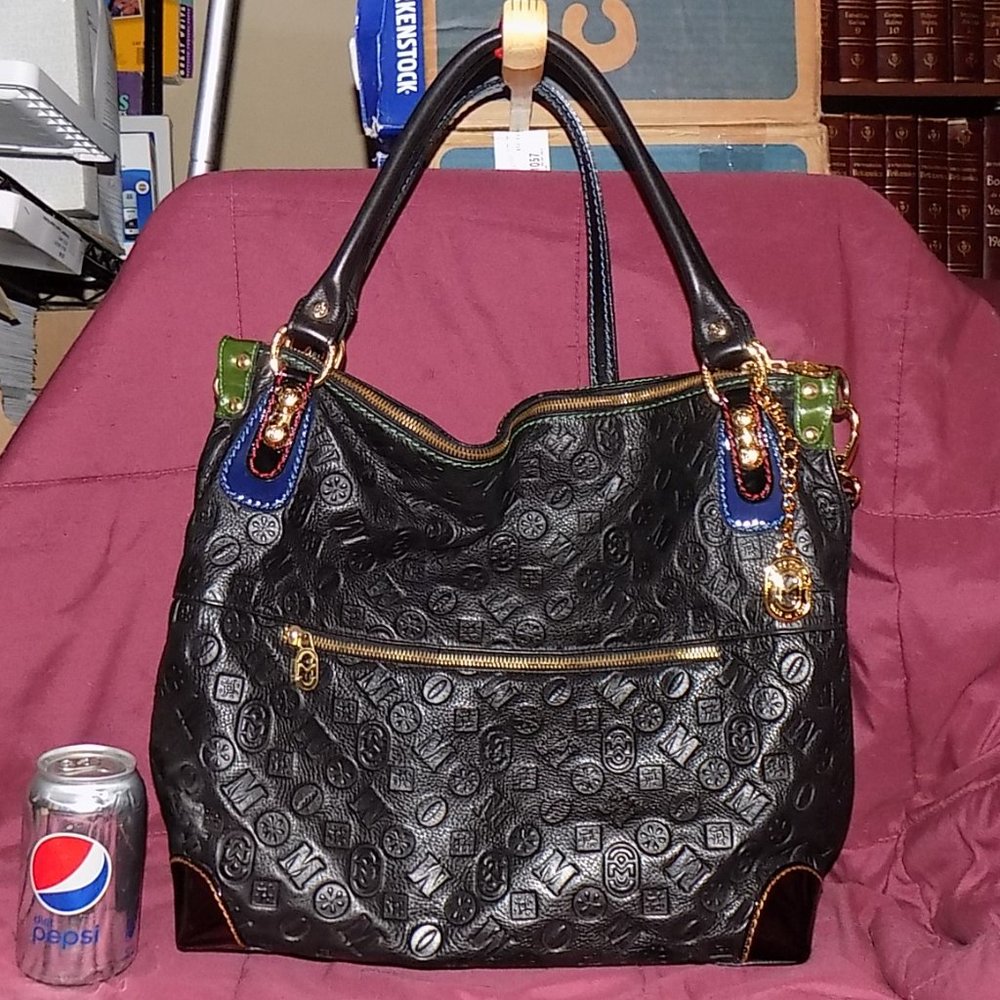 Marino Orlandi large leather tote/ bag made in Italy